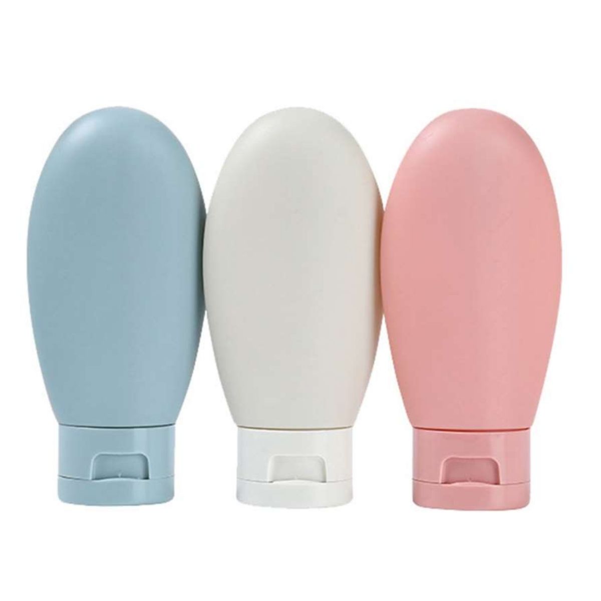 3 PACK DE CONTENEDOR DE SILICONA VIAJERO